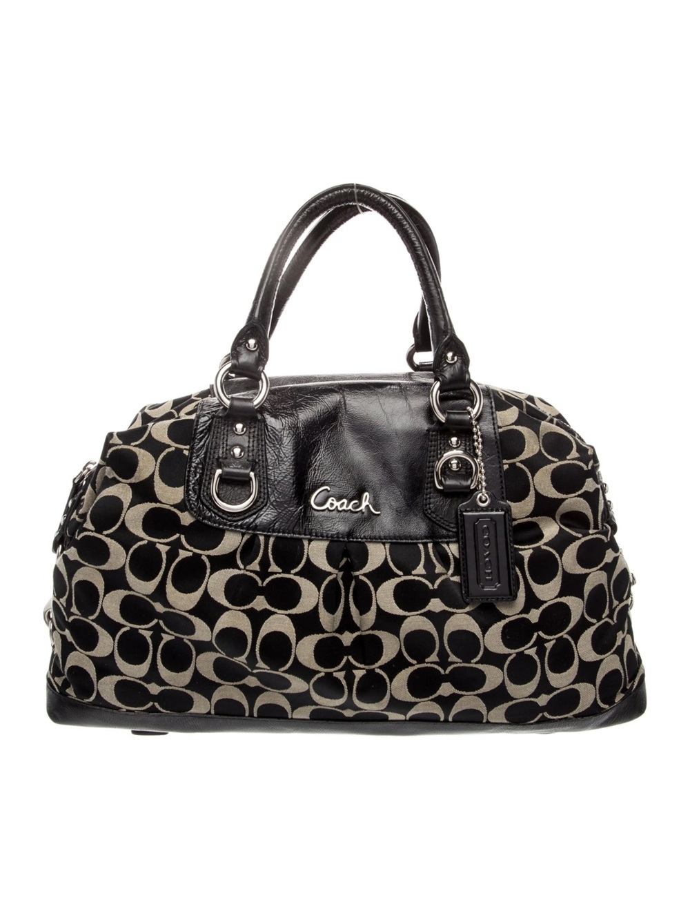COACH Signature Ashley Satchel Bag